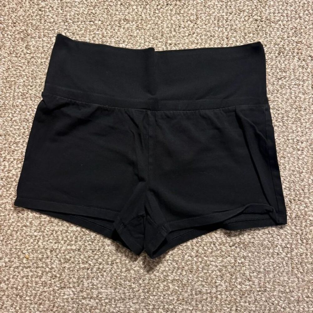 No Boundaries High Waist Bike Shorts Black Size Medium (7-9)